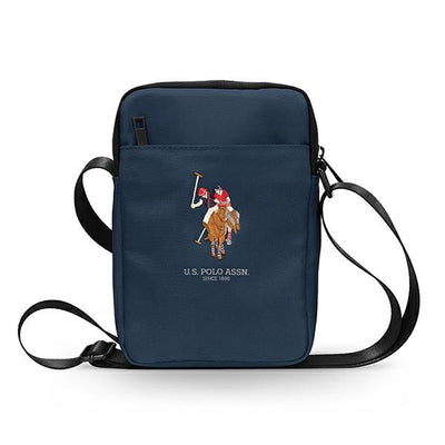 US Polo Torba USTB8PUGFLNV 8" granatowa /navy — U.S. Polo Assn.