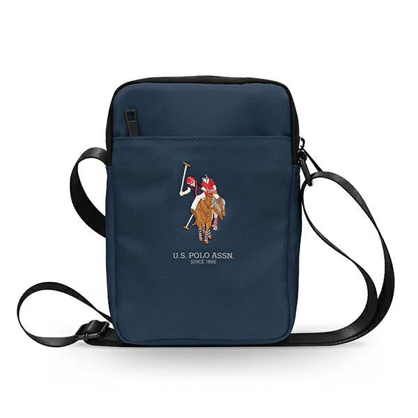 US Polo Torba USTB8PUGFLNV 8" granatowa /navy — U.S. Polo Assn.