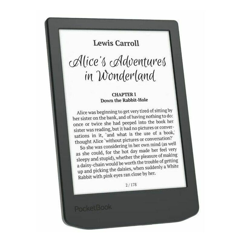 E-Reader POCKETBOOK Verse Lite 619 6' 6" 1024x758 1xUSB-C Wireless LAN Grey PB619-T-WW