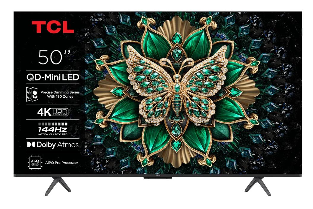 TV Set TCL 50 " 4K Ultra HD 3840 x 2160 pixels Flat 16:9 50Q6C