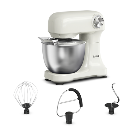 TEFAL QB140AF0 Bake Easy | Kitchen Machine | 500 W | Number of speeds 12 | Bowl capacity 3.5 L | Beige