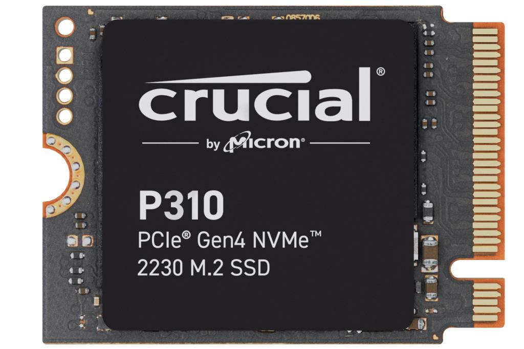 SSD CRUCIAL 440xTBW rating Read speed 7100 MB/s Write speed 6000 MB/s NVMe Yes PCI Express 4.0 M.2 1000 GB Crucial P310 1TB (CT1000P310SSD2) P310 CT1000P310SSD2