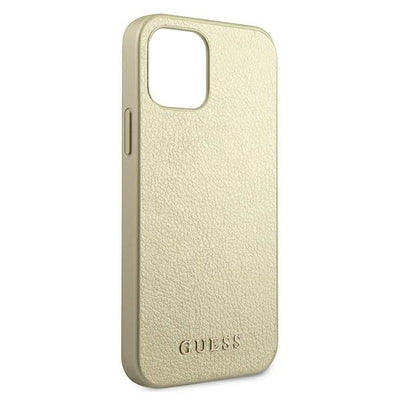 Guess GUHCP12LIGLGO iPhone 12 Pro Max 6.7" gold/gold hardcase Iridescent