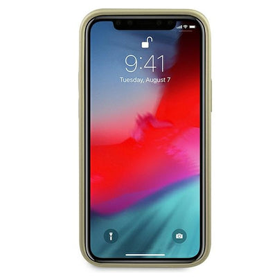 Guess GUHCP12SIGLGO iPhone 12 mini 5.4" gold/gold hardcase Iridescent