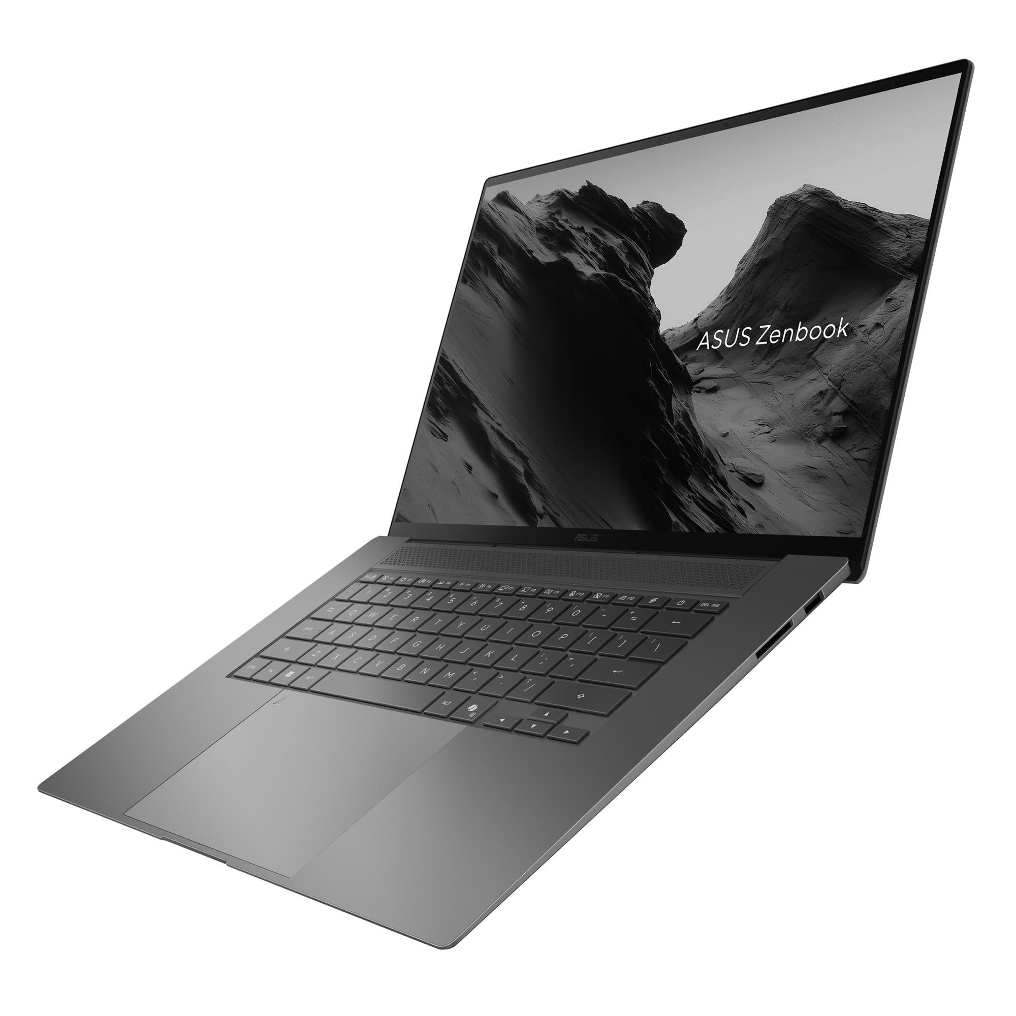 Notebook ASUS UM5606GA-SS179W ZenBook Series CPU AMD Ryzen AI 9 465 2 GHz 16 " 2880 x 1800 pixels RAM 32 GB LPDDR5x-SDRAM SSD 1000 GB Discrete graphics Not available On-board graphics Yes OS installed Windows 11 Home Colour Grey Weight 1.5 kg