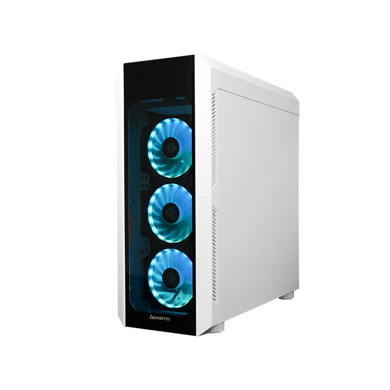 Case CHIEFTEC ATX/micro ATX/Mini-ITX White Midi Tower PC GL-03W-OP