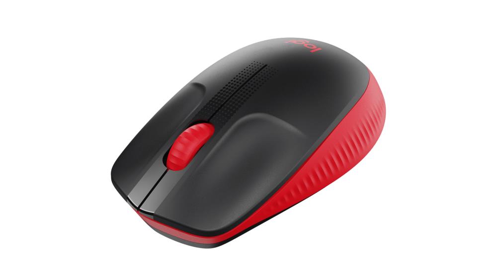 MOUSE USB OPTICAL WRL M190/RED 910-005908 LOGITECH