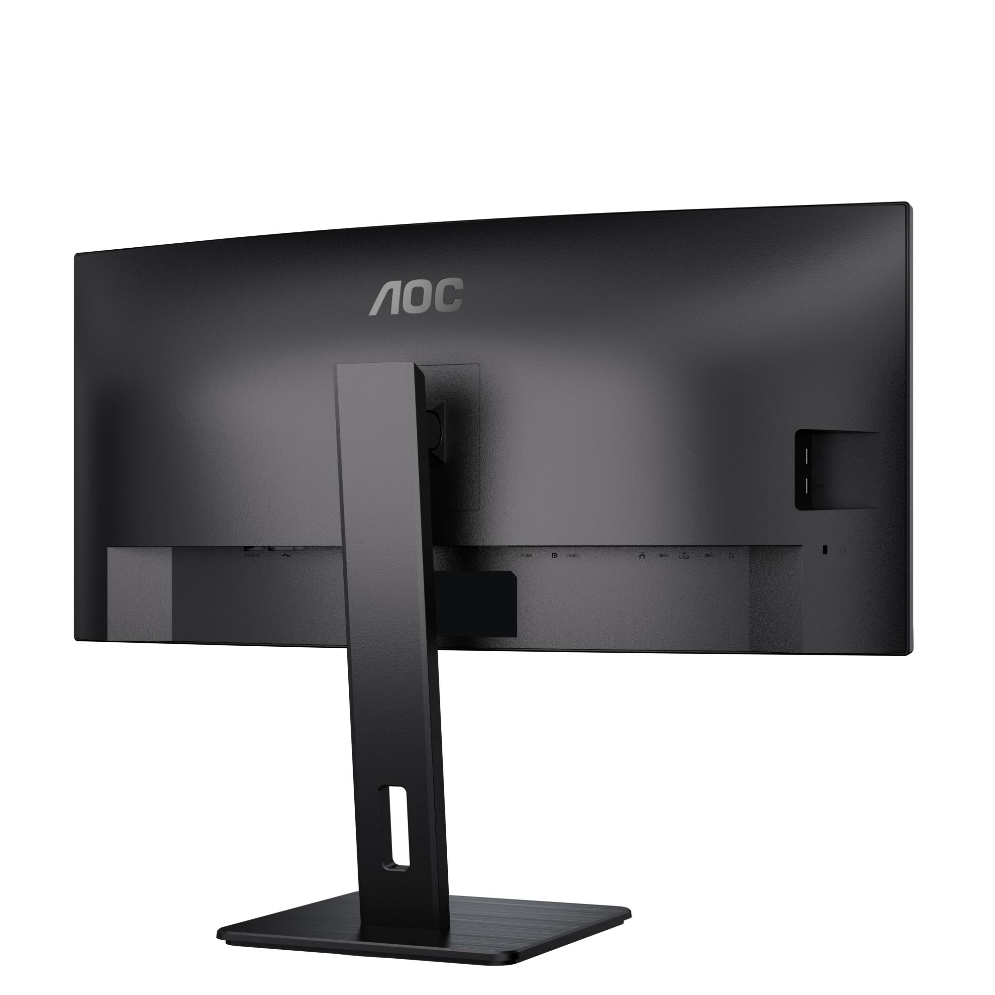 LCD Monitor AOC 34 " 3440 x 1440 pixels UltraWide Quad HD Native aspect ratio 21:9 LED Curved CU34P3CV