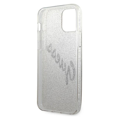 Guess GUHCP12SPCUGLSGO iPhone 12 mini 5.4" gold/gold hardcase Glitter Gradient Script