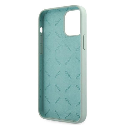 Guess GUHCP12LLSVSBF iPhone 12 Pro Max 6.7" blue fuchsia/blue fuschia hardcase Silicone Vintage