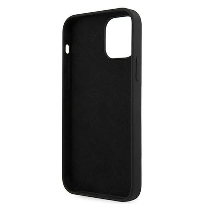 Guess GUHCP12LLSVSBK iPhone 12 Pro Max 6.7" black/black hardcase Script Vintage