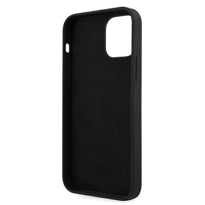 Guess GUHCP12SLSVSBW iPhone 12 mini 5.4" black and white hardcase Silicone Vintage