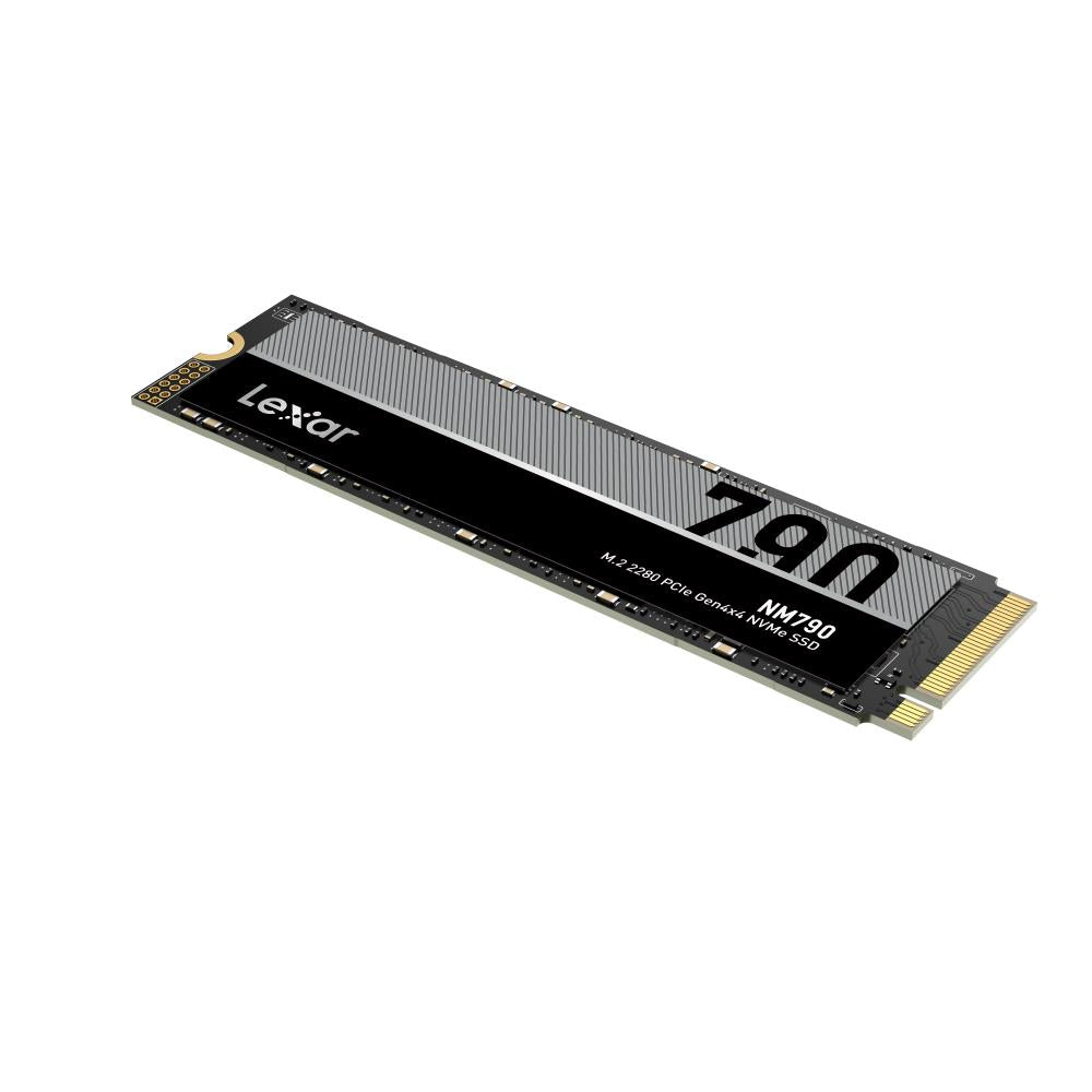 SSD LEXAR NM790 2TB M.2 PCIe Gen4 NVMe Write speed 6500 MBytes/sec Read speed 7400 MBytes/sec 2.45mm TBW 1500 TB MTBF 1500000 hours LNM790X002T-RNNNG