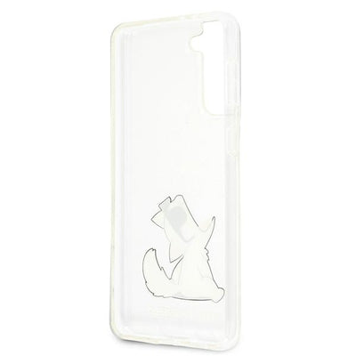 Karl Lagerfeld Choupette Fun Case for Samsung Galaxy S21+ - Transparent