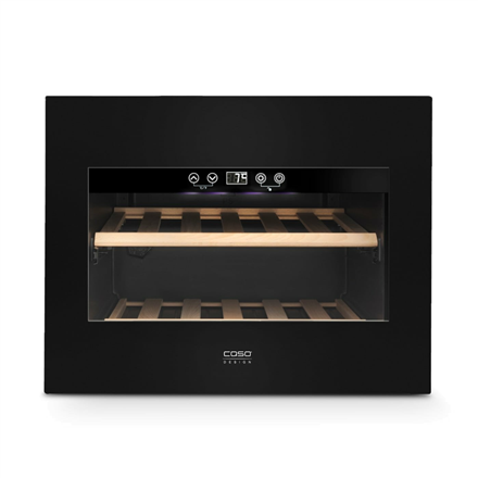 Caso | Wine Cooler | WineDeluxe E 18 | Energy efficiency class G | Built-in | Bottles capacity 18 bottles | Cooling type