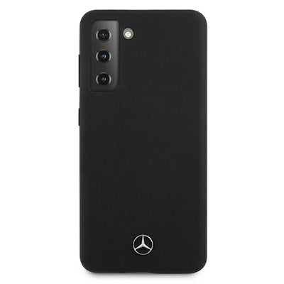 Mercedes Silicone Line Case for Samsung Galaxy S21 - Black