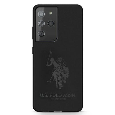 US Polo USHCS21LSLHRTBK S21 Ultra G998 czarny/black Silicone On Tone — U.S. Polo Assn.