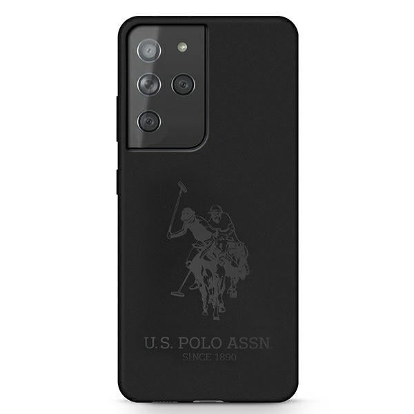 US Polo USHCS21LSLHRTBK S21 Ultra G998 czarny/black Silicone On Tone — U.S. Polo Assn.