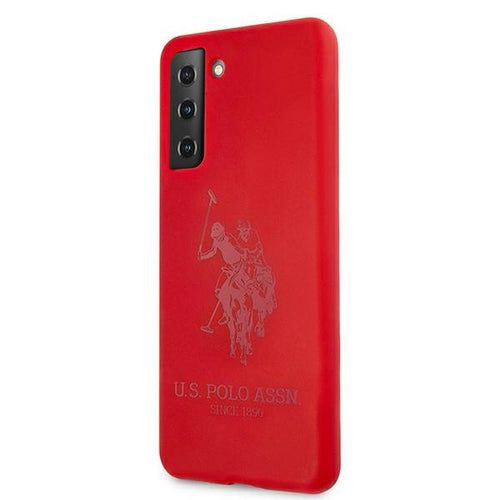 US Polo USHCS21SSLHRTRE S21 G991 czerwony/red Silicone On Tone — U.S. Polo Assn.