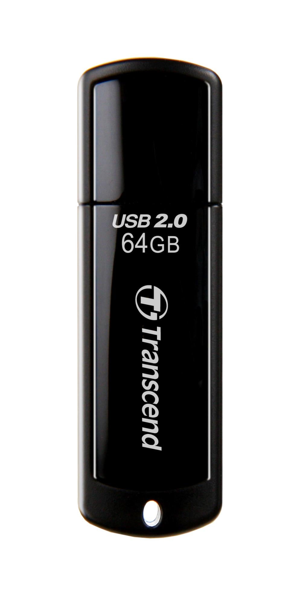 MEMORY DRIVE FLASH USB2 64GB/350 TS64GJF350 TRANSCEND
