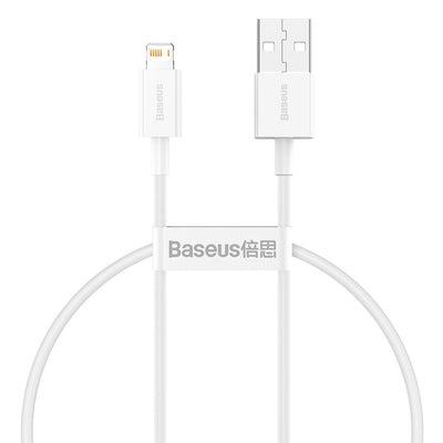 Baseus Superior USB - Lightning cable 2.4A 0.25 m White (CALYS-02)