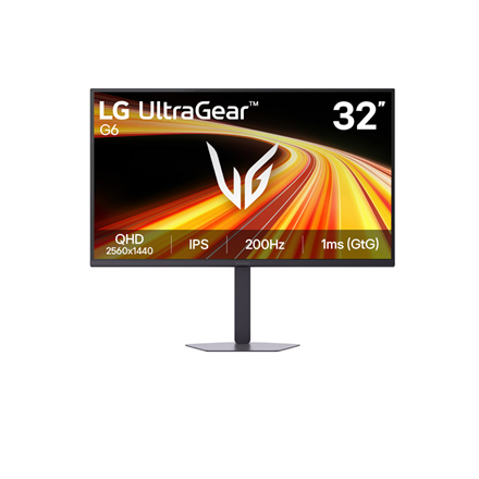 LG 32G620B-B UltraGear | 32 " | IPS | QHD | 16:9 | 200 Hz | 1 ms | 2560 x 1440 pixels | 300 cd/m² | HDMI ports quantity 