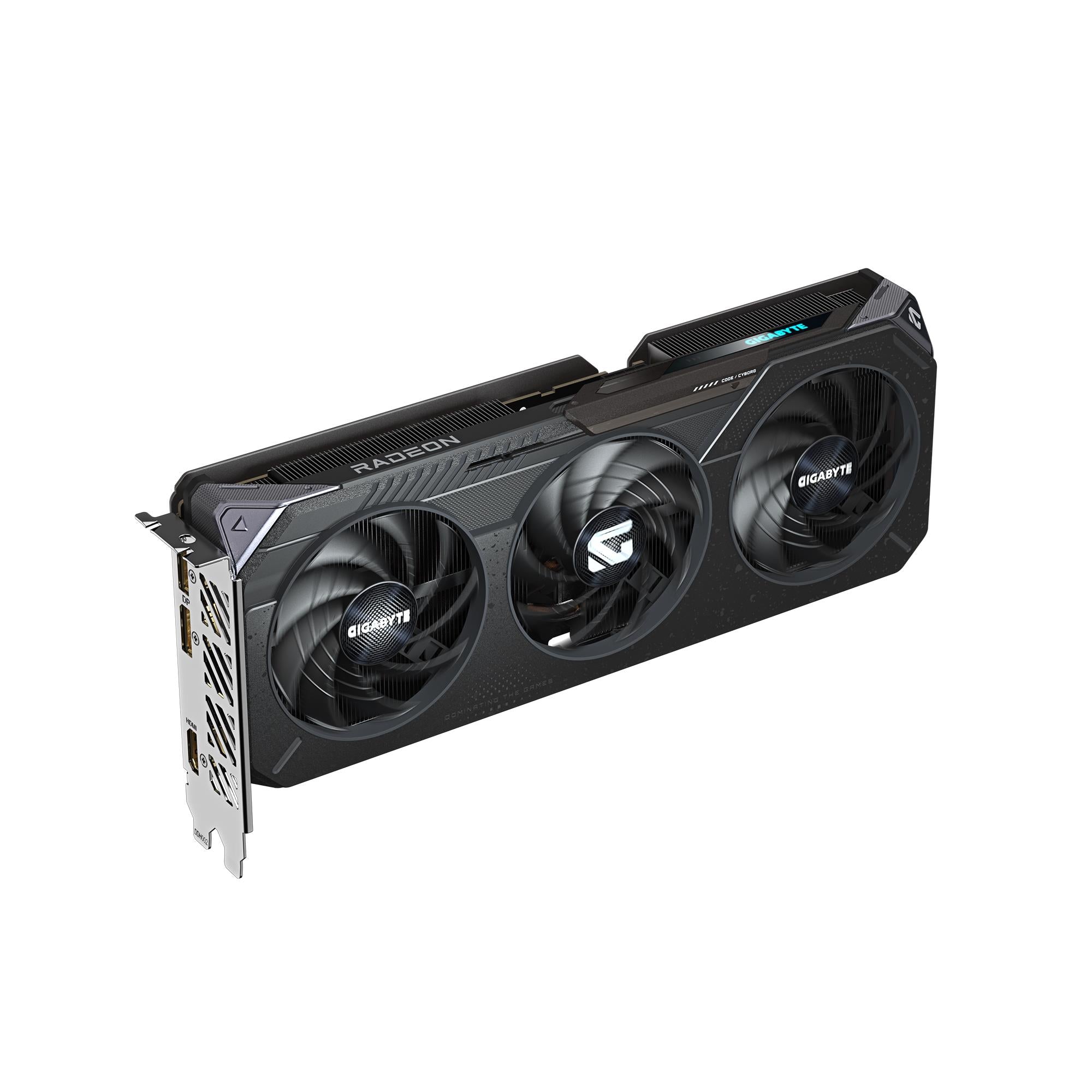 Graphics Card GIGABYTE AMD Radeon RX 9060 XT 8 GB GDDR6 128 bit PCIE 5.0 16x Triple slot Fansink GV-R9060XTGAMING-8GD1.0