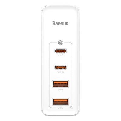 Baseus GaN2 Pro fast charger 100W USB / USB Type C Quick Charge 4+ Power Delivery white (CCGAN2P-L02)