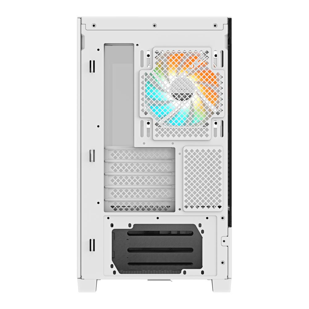 Case GIGABYTE GB-C201PI MidiTower Case product features Rackmountable/Accessory/Transparent panel Not included MicroATX MiniITX Colour White GB-C201PI