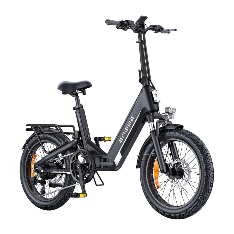ENGWE L20 3.0 BOOST 250W 20" Electric Bike (Black) - Image 2