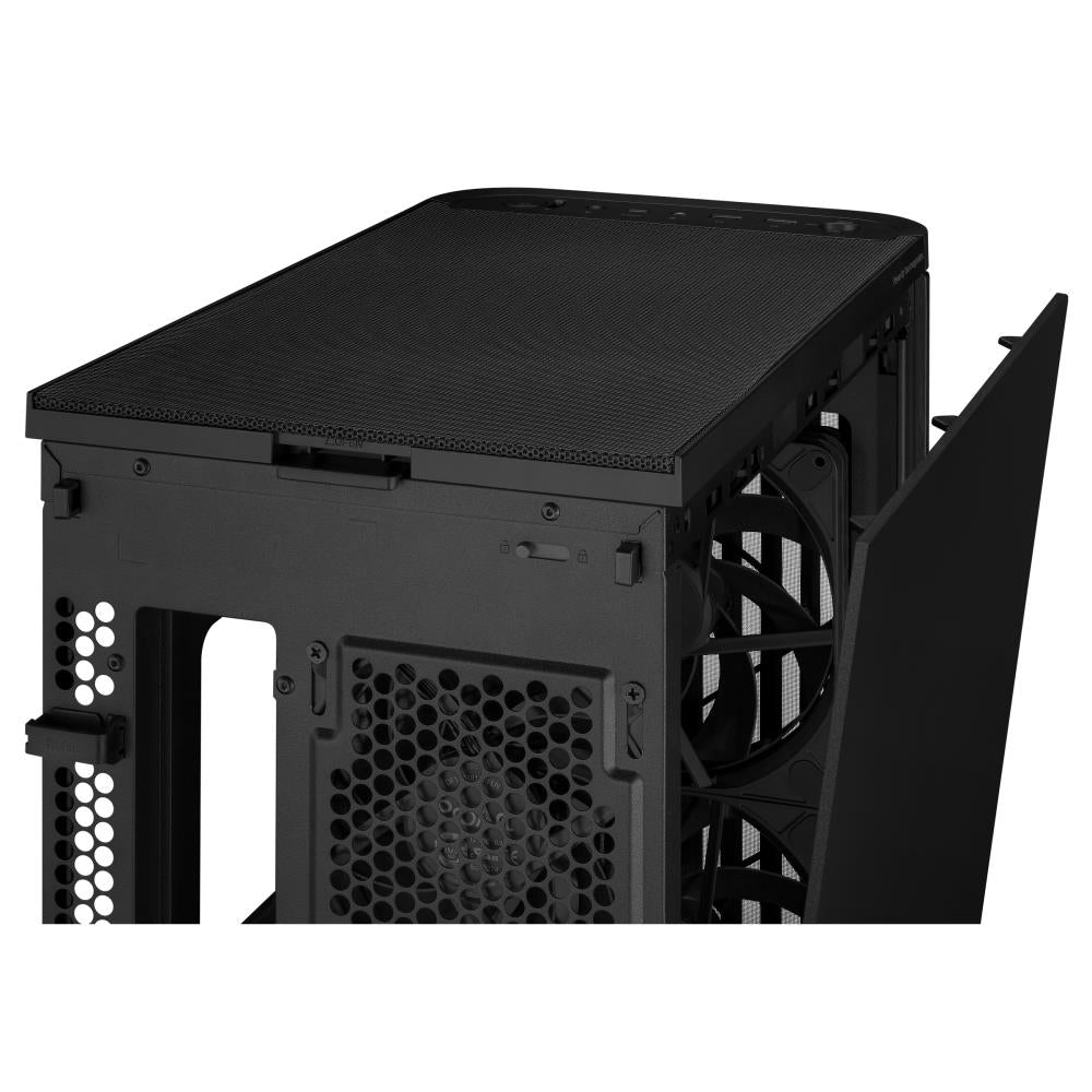 Case ASUS ProArt PA401 Wood Edition - Metal Panel MidiTower Not included ATX Colour Black PROARTPA401WOODMETPWM