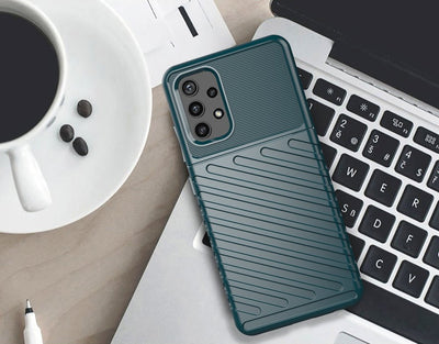 Thunder Case Flexible Tough Rugged Cover TPU Case for Nokia 5.4 blue — Hurtel