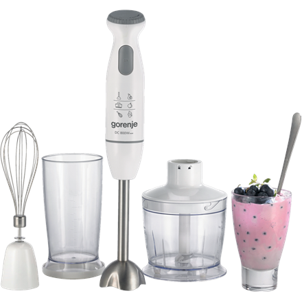 Gorenje Hand Blender | HBC804QW | Hand Blender | 800 W | Jar capacity 0.5 L | White