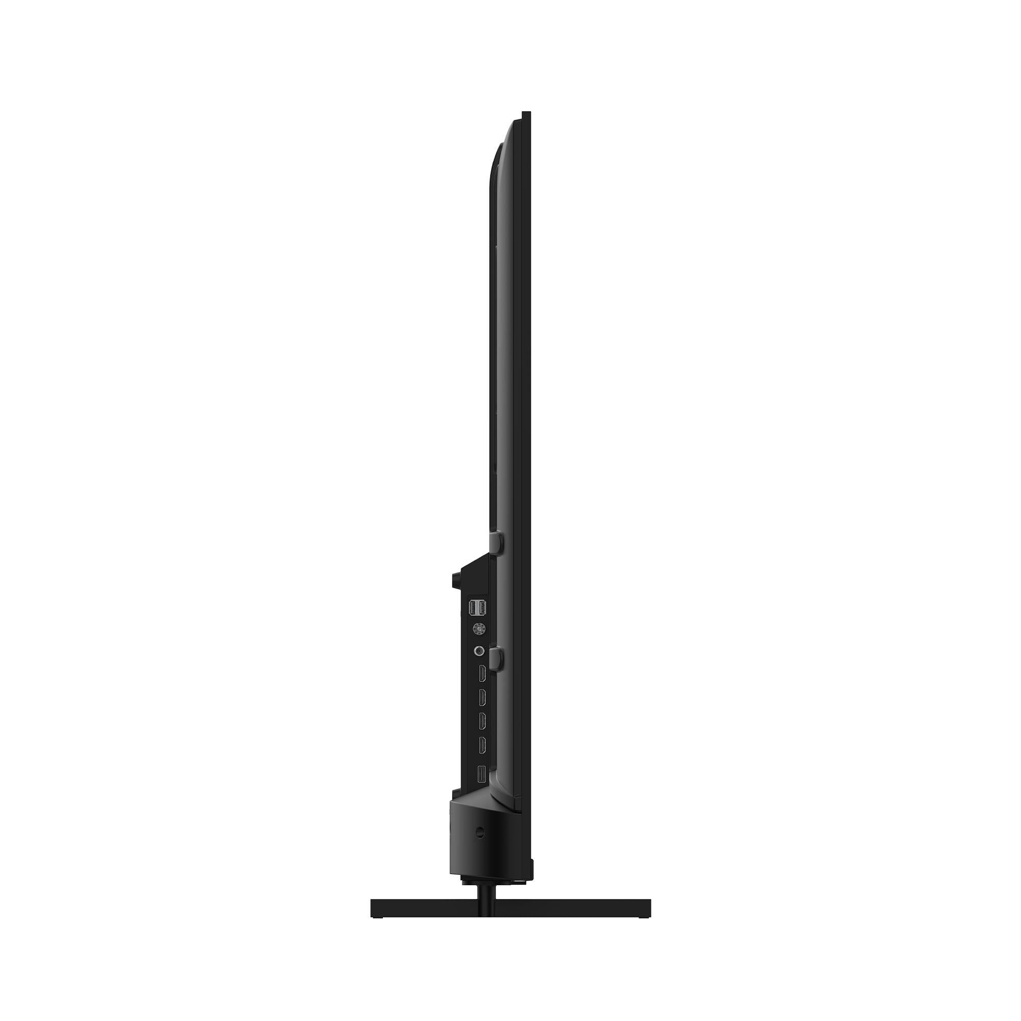 TV Set THOMSON 55" 4K/Smart QLED 3840x2160 Google TV Black 55UG4S14