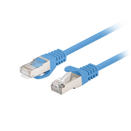 Lanberg Patchcord CAT.6 FTP 3M fluke passed 10-pack, Blue | PCF6-20CC-0300-B