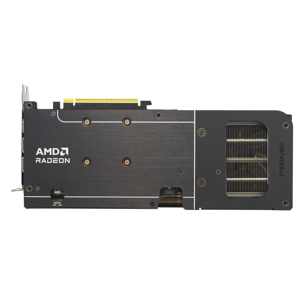 Graphics Card ASUS AMD Radeon RX 9060 XT 16 GB GDDR6 128 bit PCIE 5.0 16x Triple slot Fansink 1xHDMI 2xDisplayPort PRIME-RX9060XT-O16G