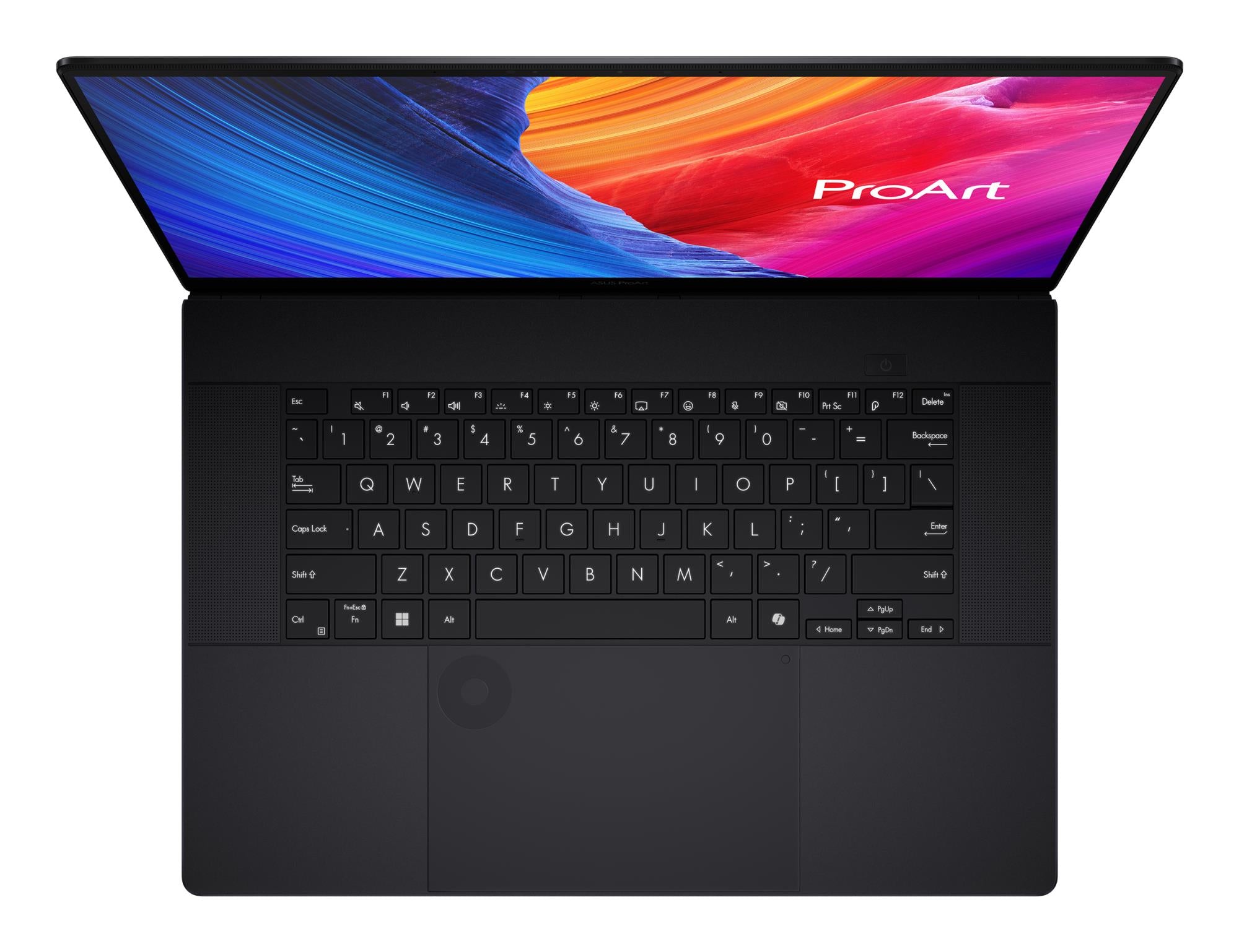 Notebook ASUS ProArt H7606WP-SR231X Copilot+ PC CPU AMD Ryzen AI 9 HX 370 2 GHz 16 " 2880 x 1800 pixels Yes RAM 64 GB LPDDR5x-SDRAM SSD 2000 GB Discrete graphics NVIDIA GeForce RTX 5070 8 GB On-board graphics Yes OS installed Windows 11 Pro Colour Black
