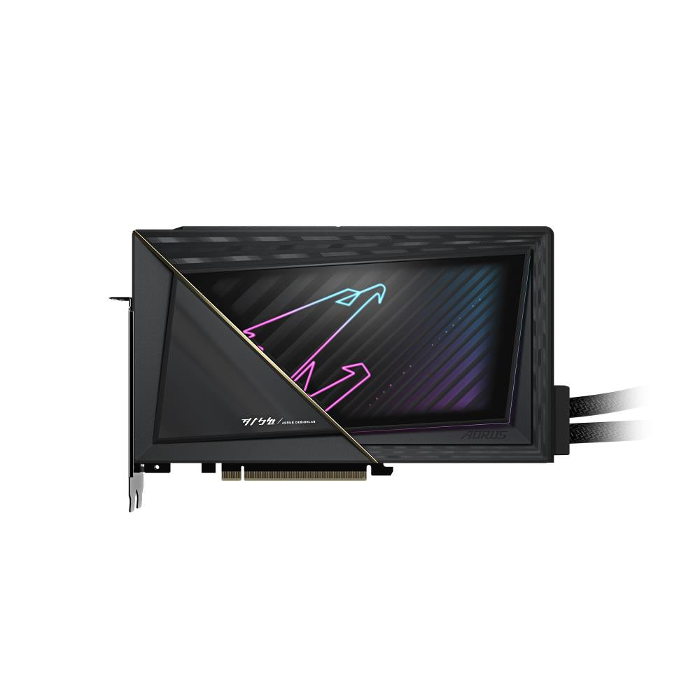 Graphics Card GIGABYTE NVIDIA GeForce RTX 5090 32 GB GDDR7 512 bit PCIE 5.0 16x GPU 2655 MHz Water cooling 1xHDMI 3xDisplayPort GV-N5090AORUSXW-32GD1.0