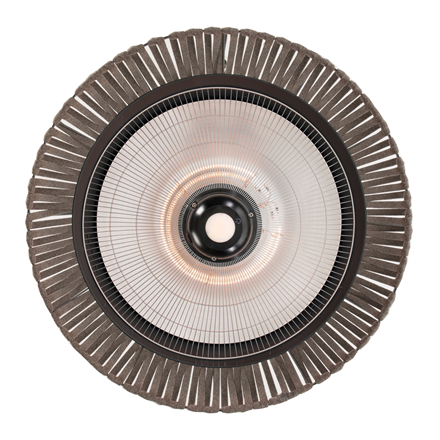 SUNRED | Heater | ARTIX M-HO BROWN, Corda Bright Hanging | Infrared | 1800 W | Brown | IP24