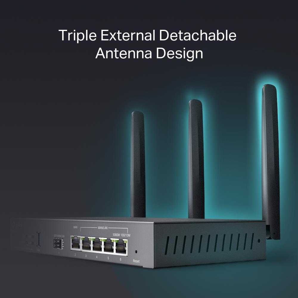 NET ROUTER 1000M 6PORT VPN/OMADA ER706W TP-LINK