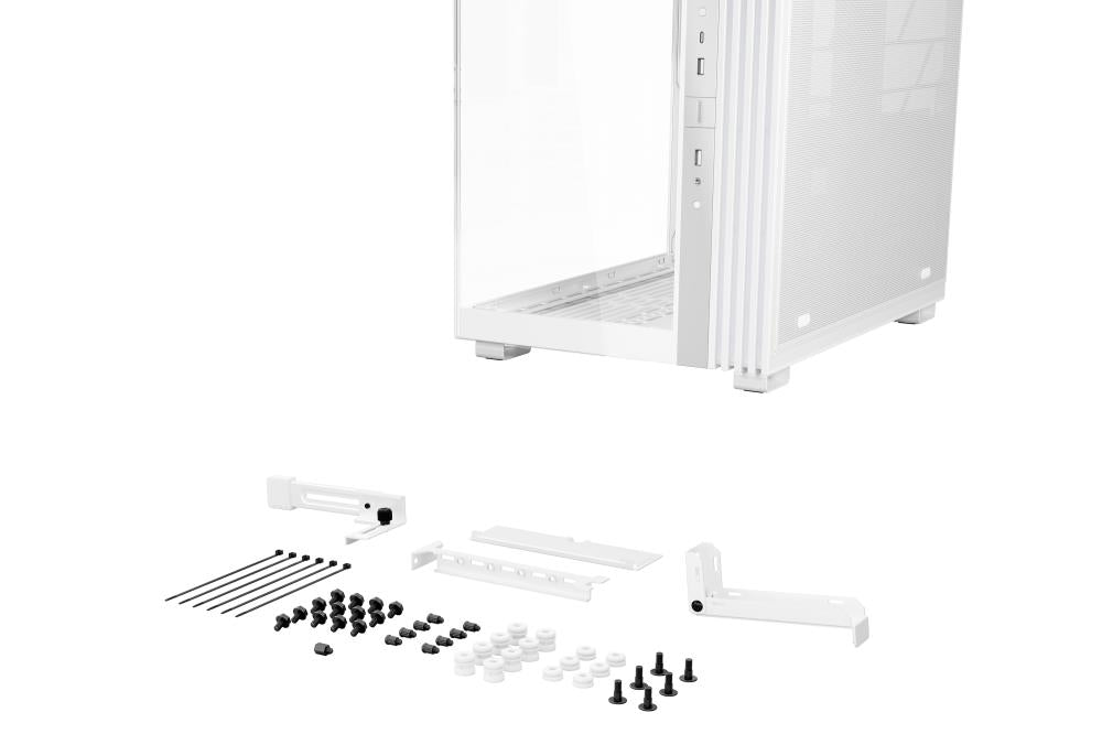 Case BE QUIET LIGHT BASE 600 DX Tower Case product features Transparent panel ATX MicroATX MiniITX Colour White BGW66