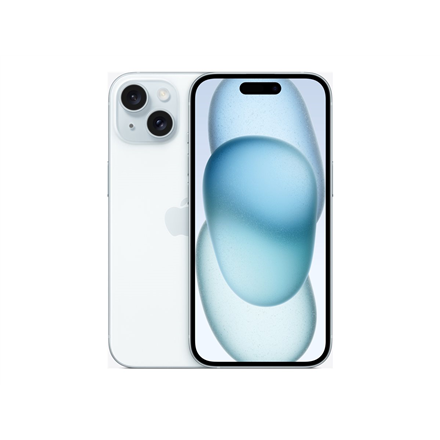 Apple | iPhone 15 | Blue | 6.1 " | Super Retina XDR display | 2556 x 1179 pixels | Apple | A16 Bionic | Internal RAM 6 G