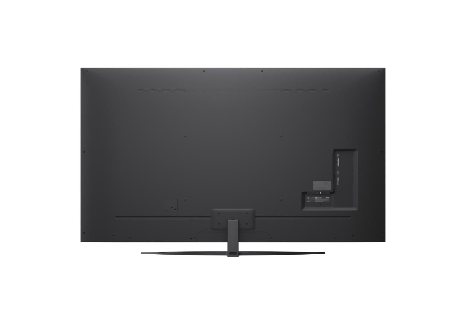 TV Set LG 75" 4K/Smart 3840x2160 Wireless LAN Bluetooth webOS Black 75NANO81A3A