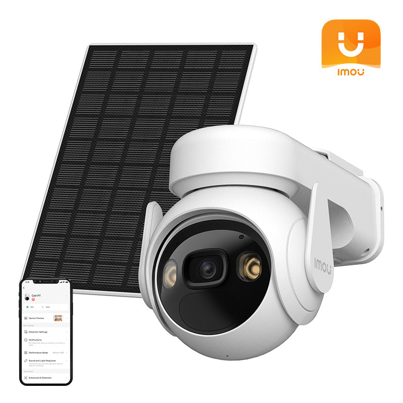 Rotating outdoor WiFi camera with solar panel IMOU Cell PT kit lite (type C) - Image 1