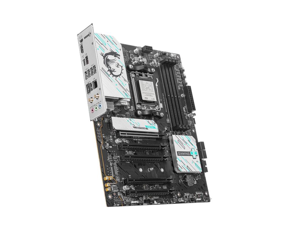 Mainboard MSI AMD B840 SAM5 ATX Memory slots 4 5xPCI-Express 16x 2xM.2 1xHDMI 1xAudio-In 1xAudio-Out 1xMicrophone 4xUSB 2.0 3xUSB 3.2 1xUSB-C 1xRJ45 B840GAMINGPLUSWIFI