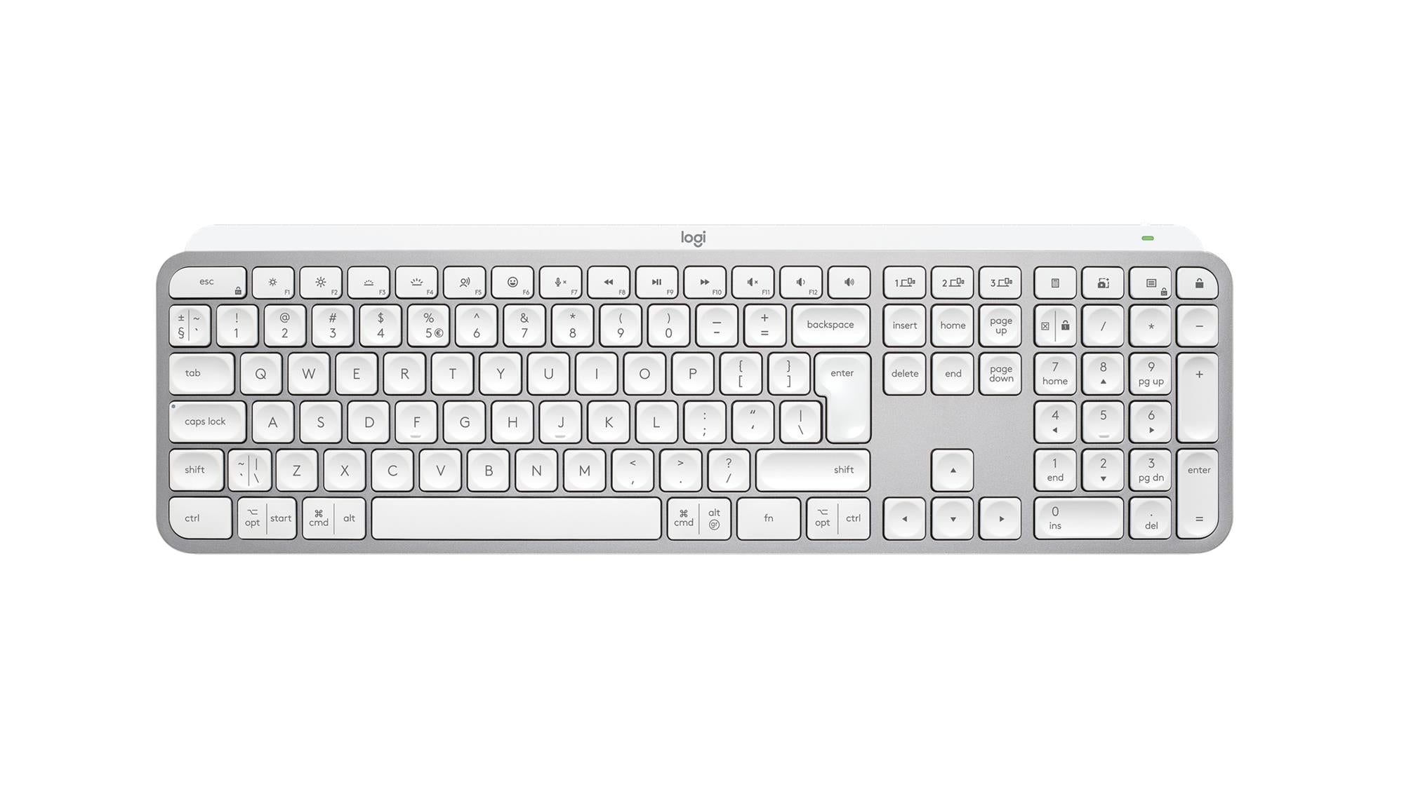 KEYBOARD BLUETH MX KEYS S/PALE GREY 920-011588 LOGITECH