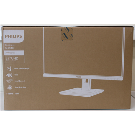 SALE OUT. PHILIPS Business Monitor  27B1N3800/00 IPS 27" 3840x2160/16:9/4ms/ HDMI DisplayPort USB Audio Out | Philips | 