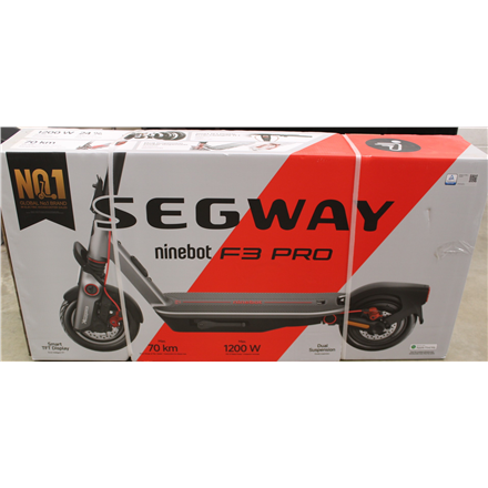 SALE OUT. Ninebot by Segway eKickScooter F3 Pro E | Segway F3 Pro E | eKickScooter | Up to 25 km/h | 10 " | 24 month(s) 