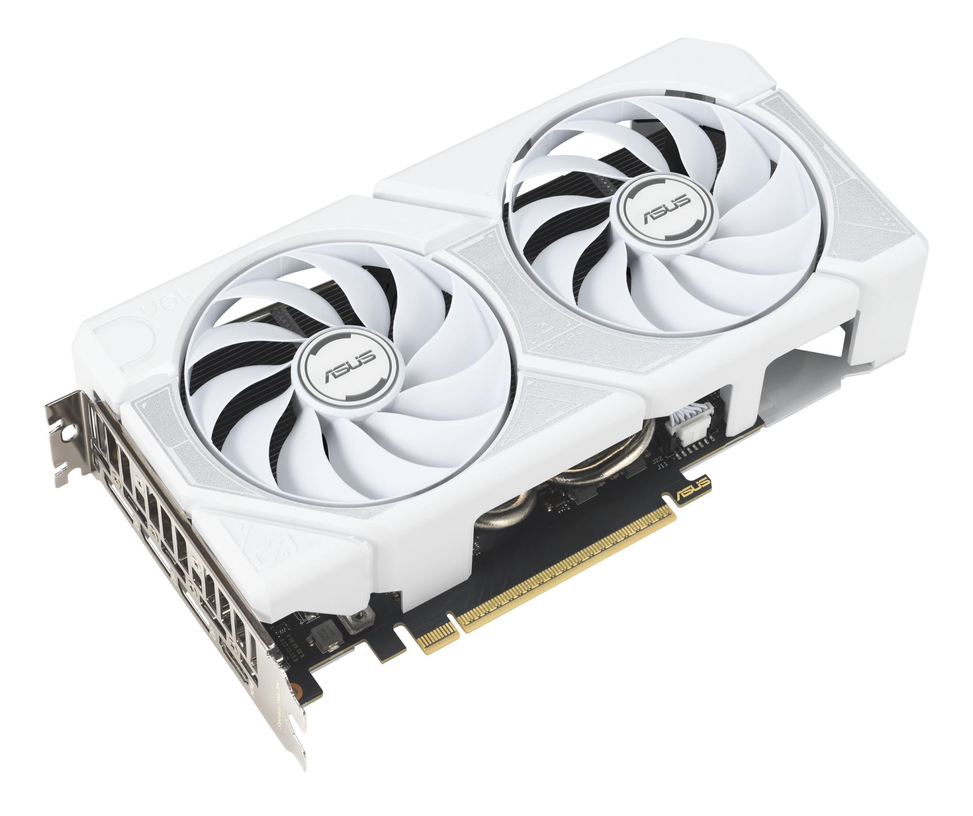 Graphics Card ASUS NVIDIA GeForce RTX 5060 Ti 16 GB GDDR7 128 bit PCIE 5.0 16x Dual Slot Fansink DUAL-RTX5060TI-O16G-WHITE