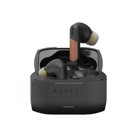 Marley Wireless Earbuds | Trenchtown | Built-in microphone | Bluetooth | ANC | Signature Black